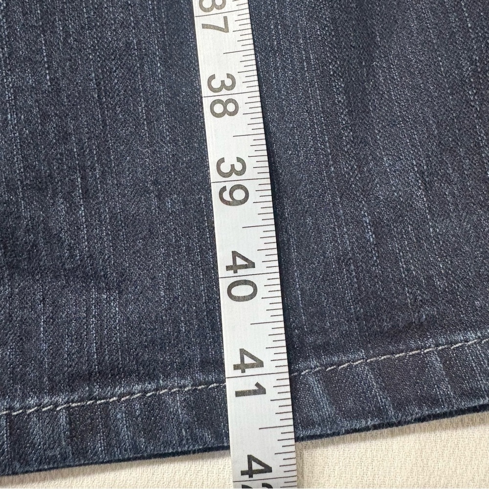 Nine West Y2K Wide Leg Trouser Jeans 10/29 Dark Wash 2000s - Picture 8 of 14